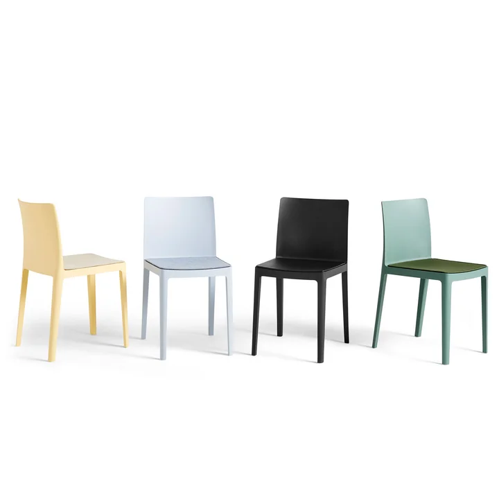 HAY - Sitzkissen für Élémentaire Chair, anthrazit (Steelcut Trio 383)
