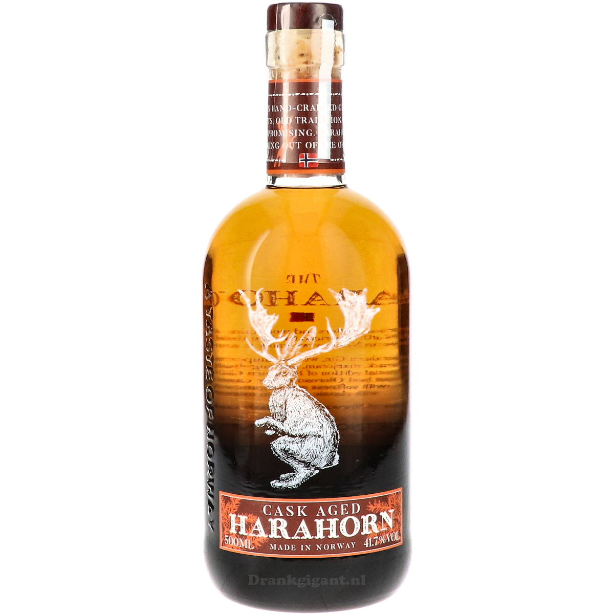 Harahorn Norwegian Cask Aged Gin 50 cl