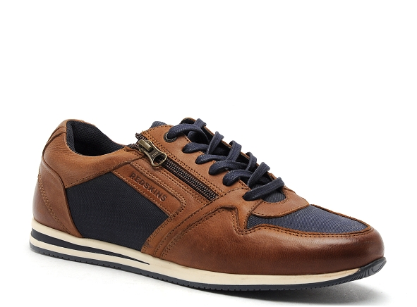 Redskins basses homme lucide 2 marron