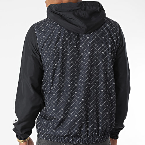 Veste Col Zippé Capuche Replica 39806 Noir