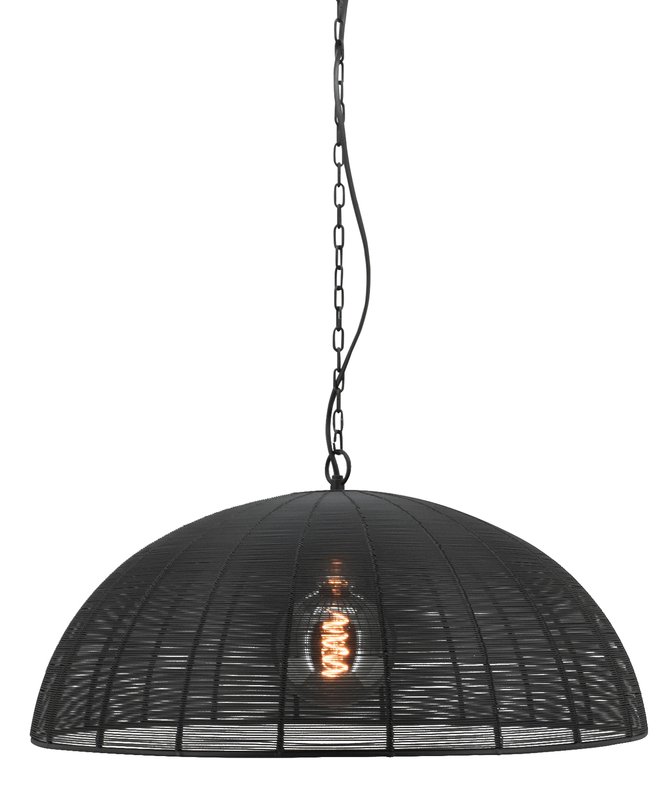 Hanglamp Brandon small black Ø 50 cm