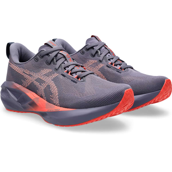 Chaussure running ASICS NOVABLAST 5 W GREYISH PURPLE/CORAL REEF