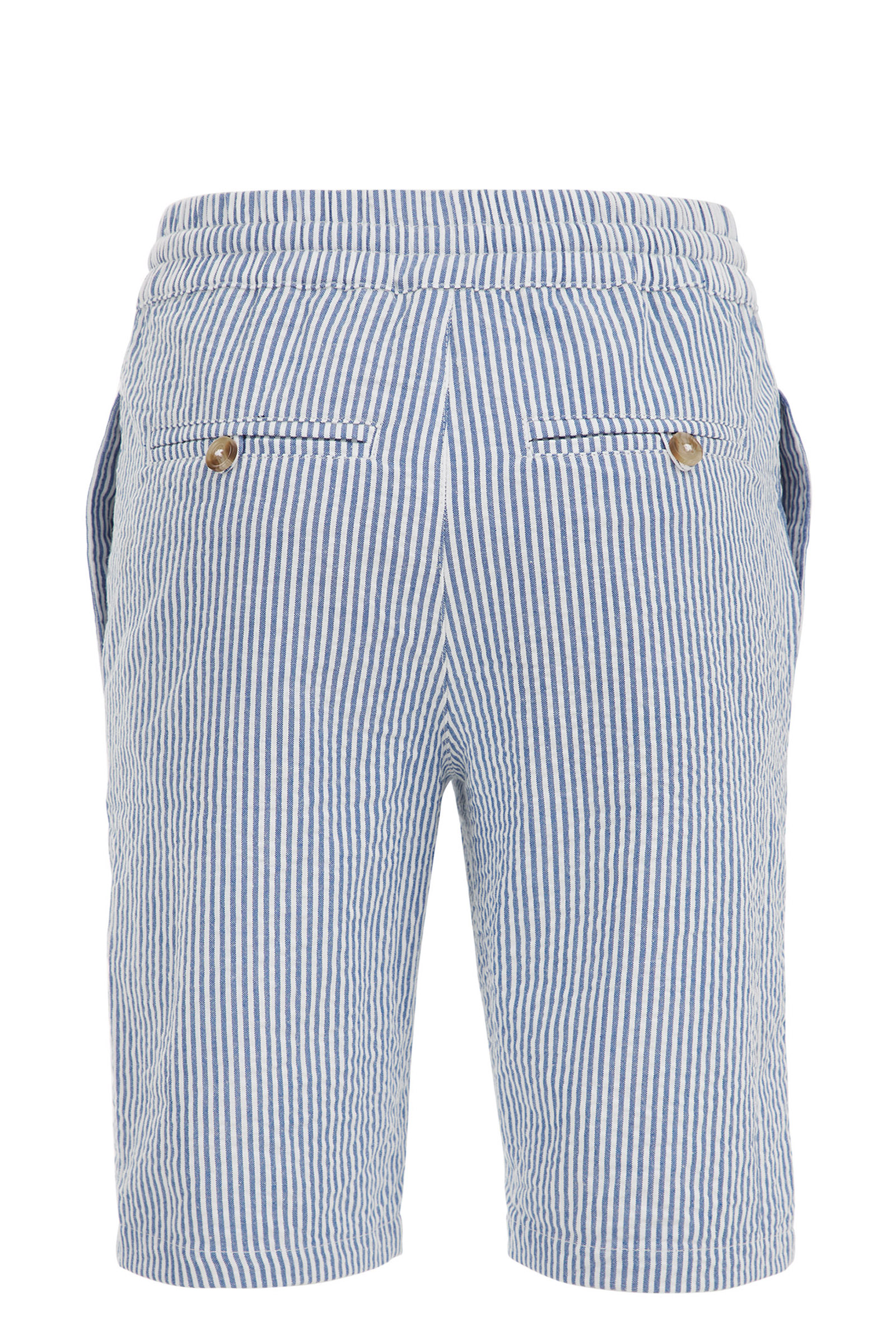 Jongens short met dessin WE Fashion Blauw