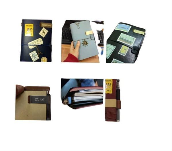INF 3 pakke journalpennholderklips