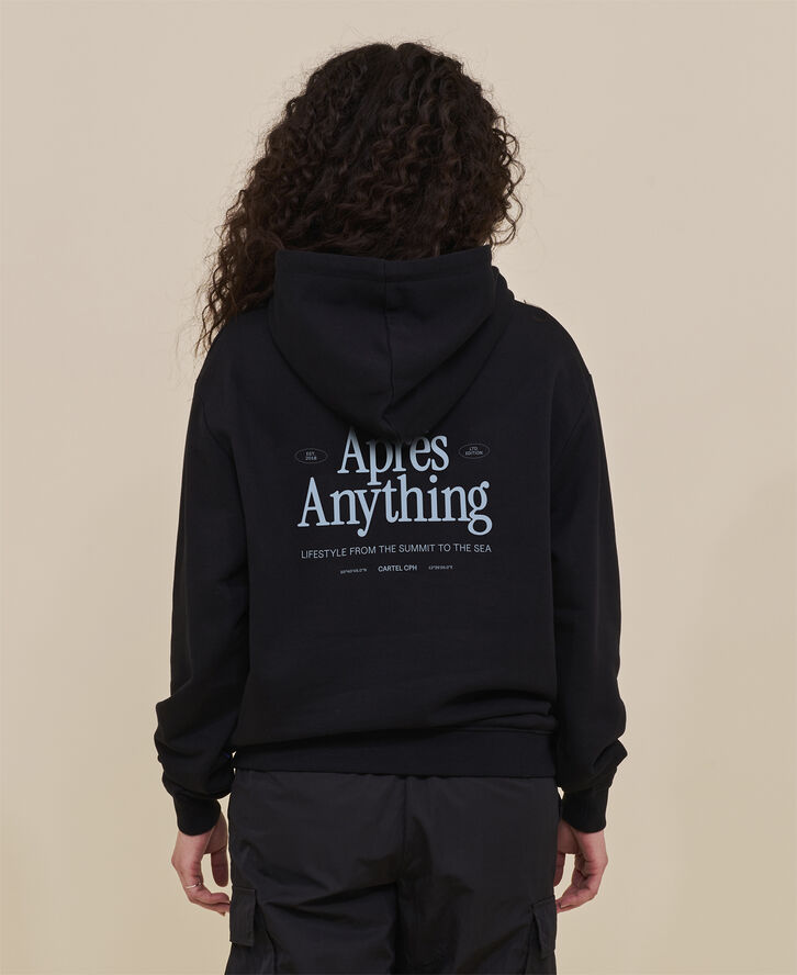 Cartel Copenhagen Aprés Anything Statement Hoodie - Nero Sort