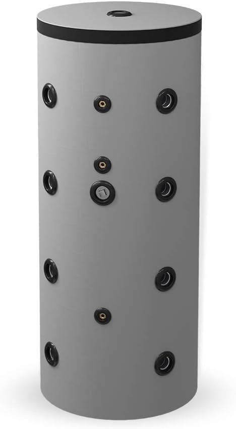 Pufferspeicher ohne Wärmetauscher für Heizungssysteme, BHKW, Wärmepumpen - 300 Liter