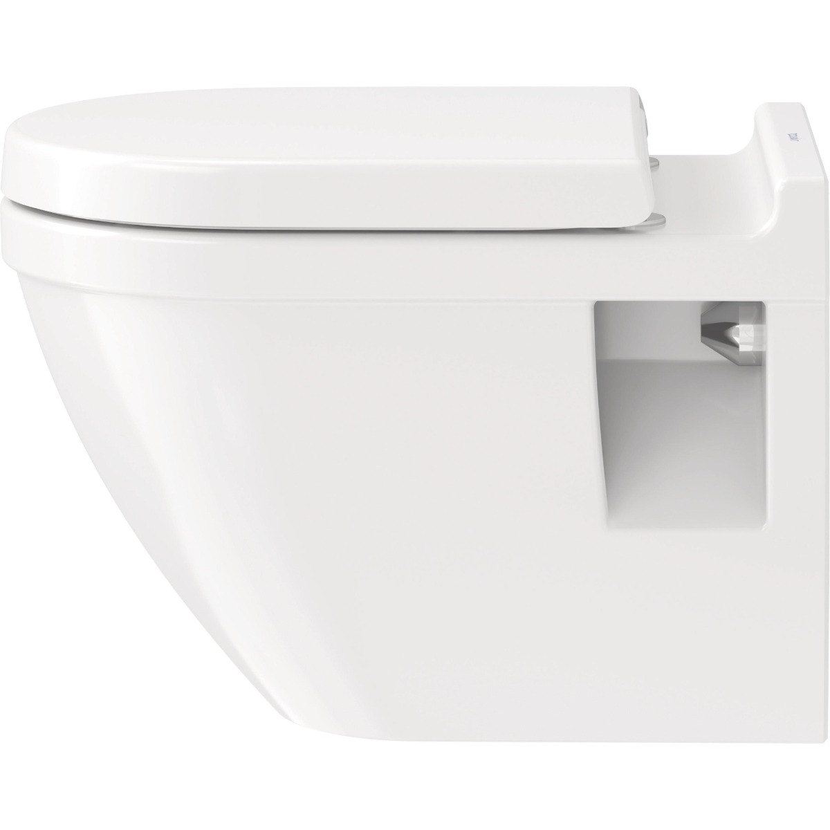 Duravit Starck 3 toiletzitting wit glans