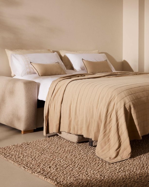 Kave Home Anley 3-zits slaapbank 140x200