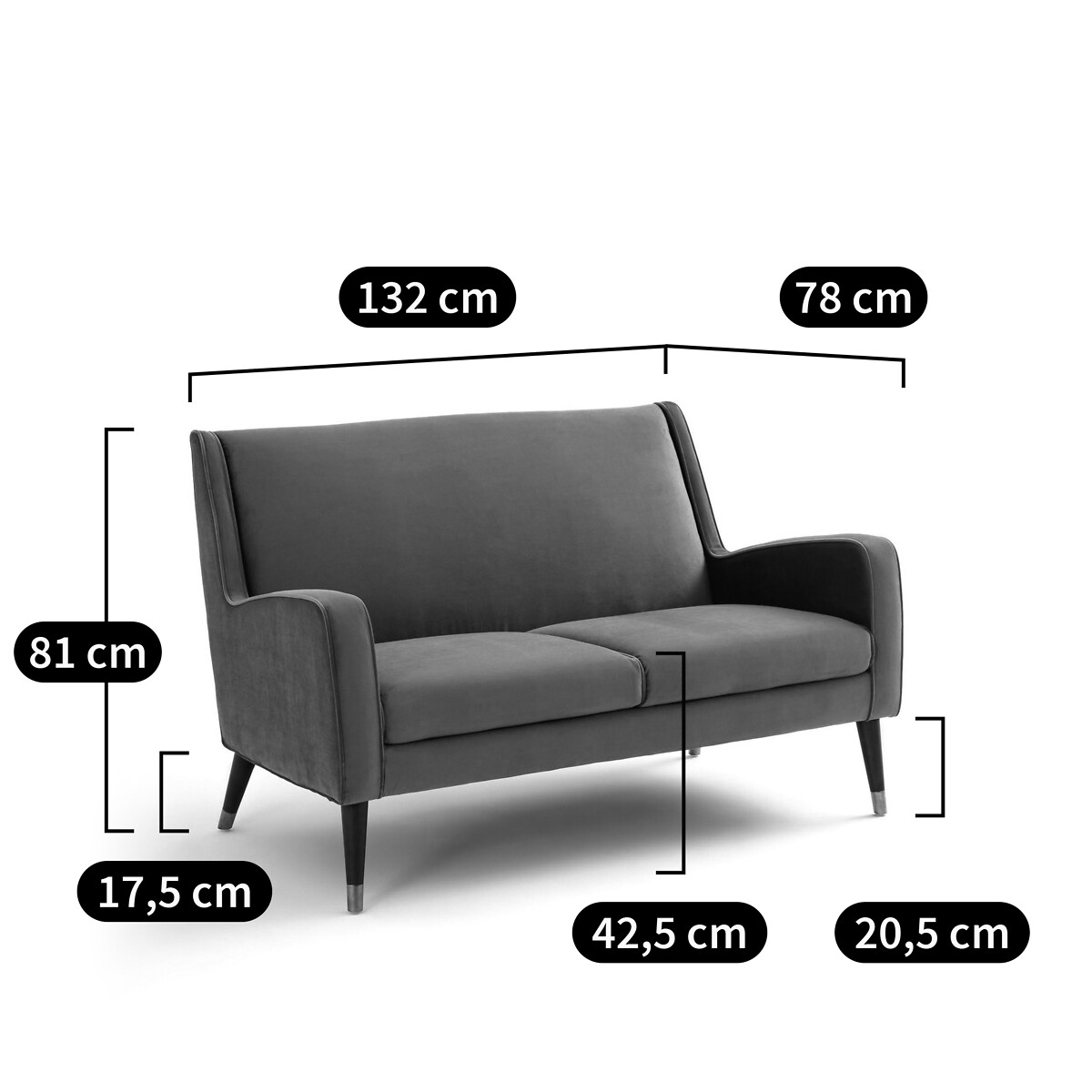 LA REDOUTE INTERIEURS<br>Banco (Y) 2-zit