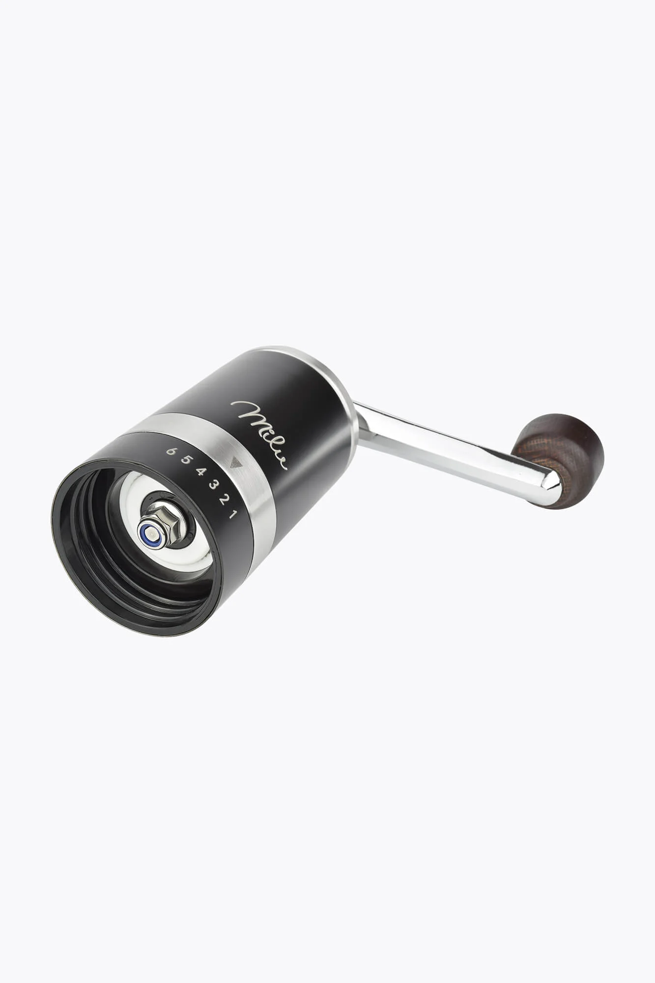 Milu Kaffeemühlen-Set Edelstahl schwarz (4-tlg.)