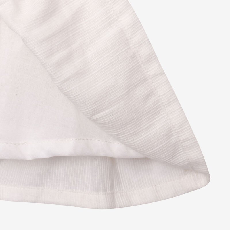 Robe bébé fille manches brodées blanche Catimini Blanc