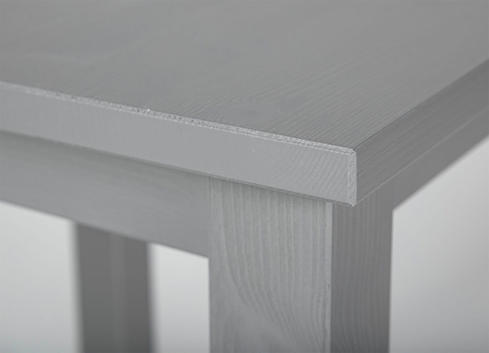Beistelltisch Lennart Massivholz grau 45x55x45 cm