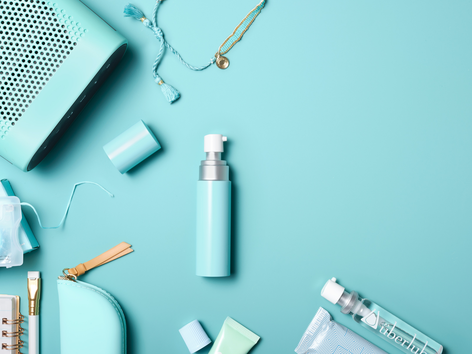 Uberlube Glijmiddel Siliconen – Good-To-Go Turquoise Aqua (15 ml)