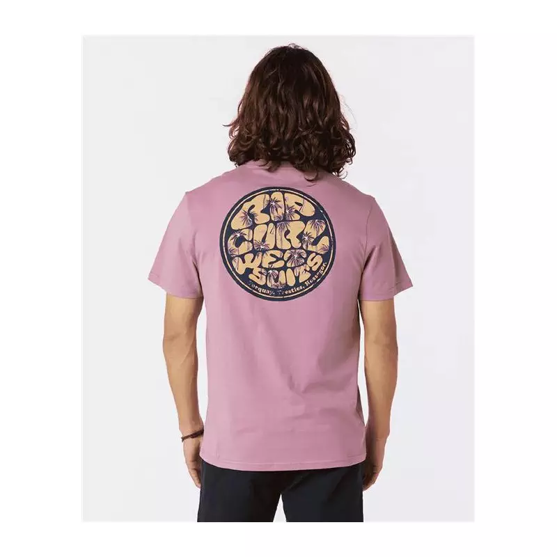 Teeshirt RIPCURL Passage S/S Tee Mauve