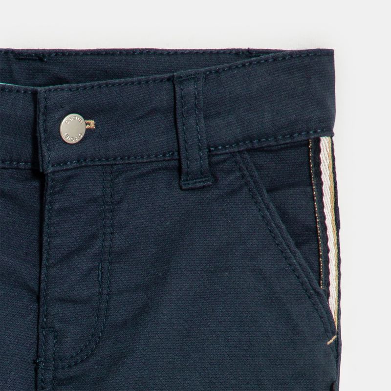 Pantalon coton fantaisie bleu bébé garçon Bleu