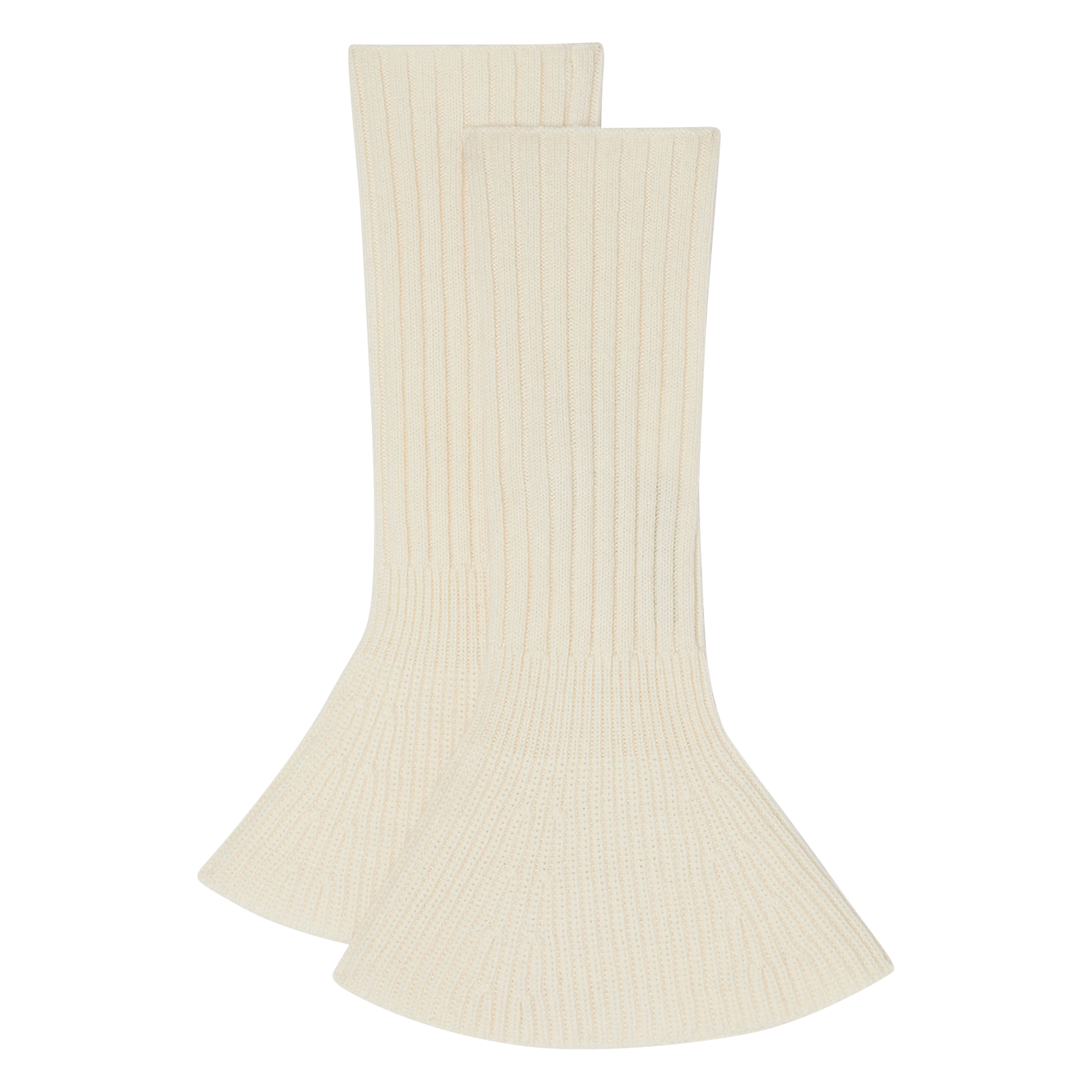 ALMA - Gants manchettes en laine| Beige