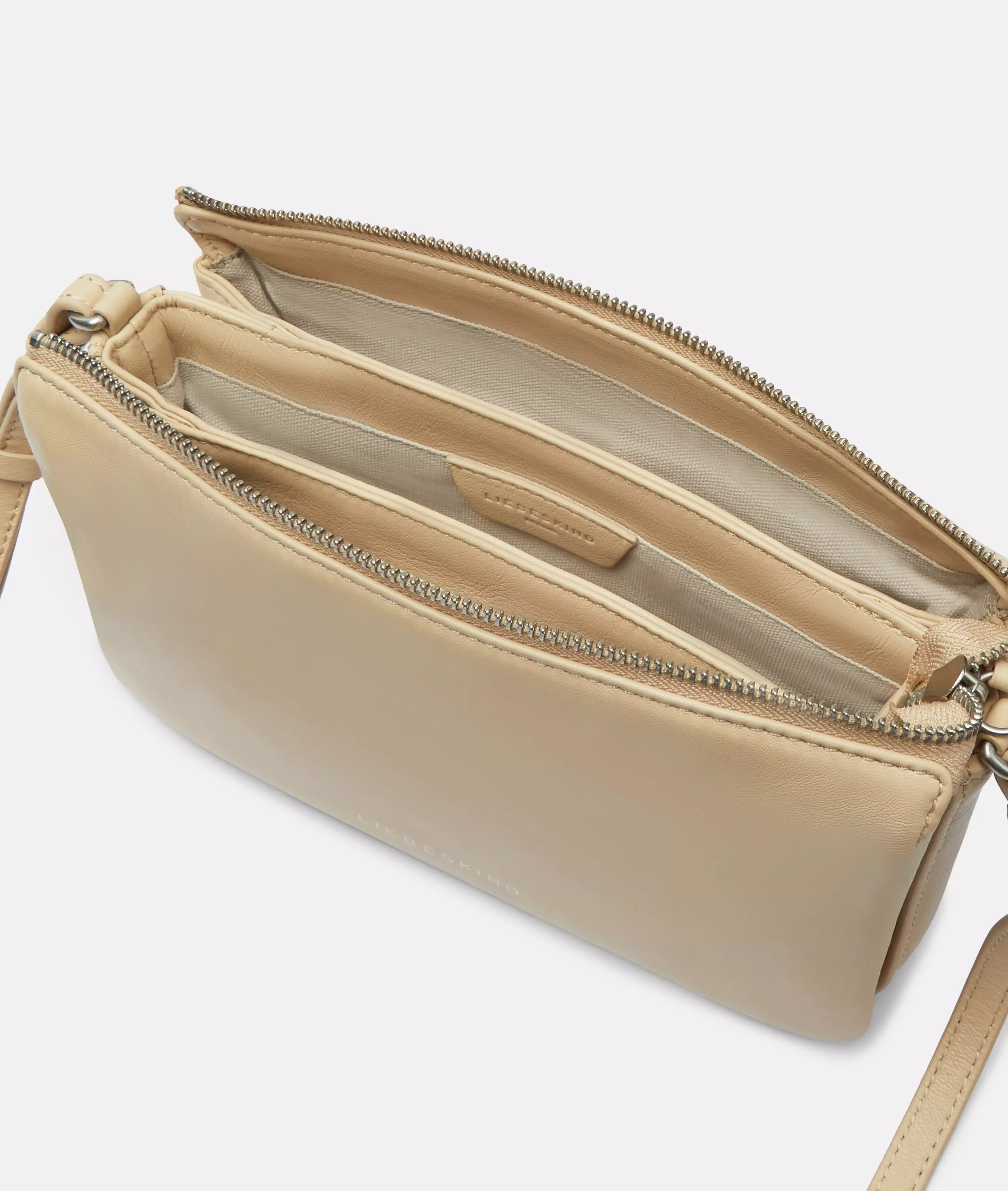 Crossbody Handy shoulder bag made from soft sheepskin