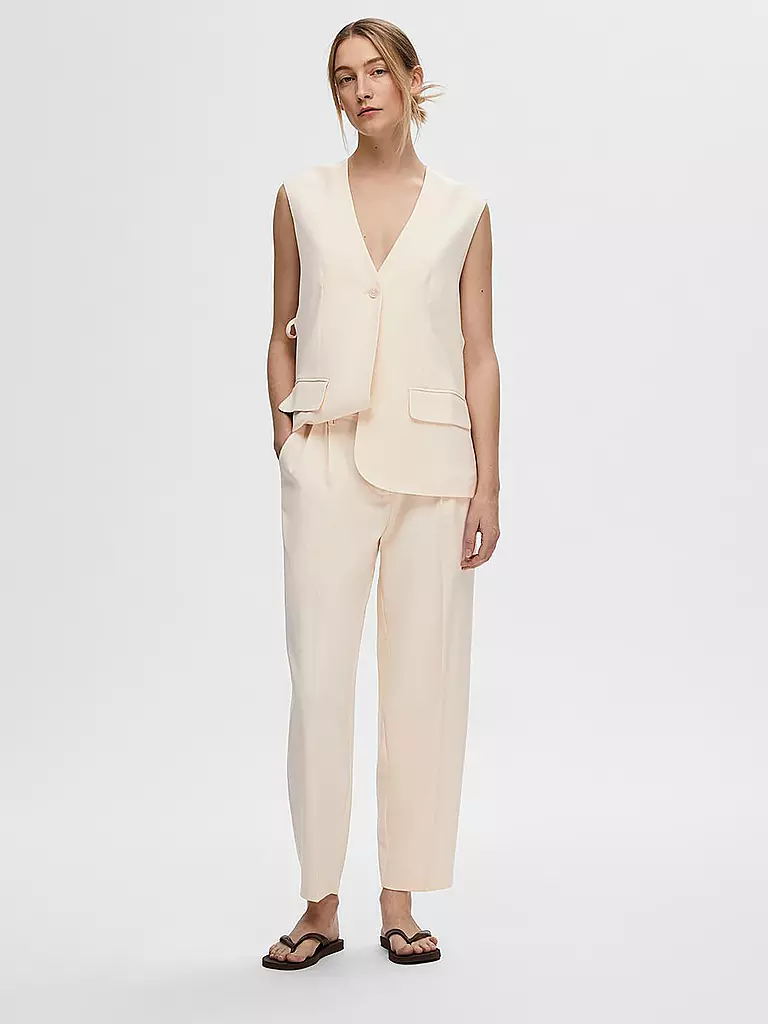SELECTED FEMME Businesshose SLFSELFINA creme