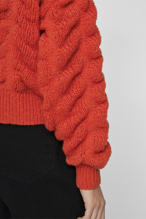Vila rode dames vest