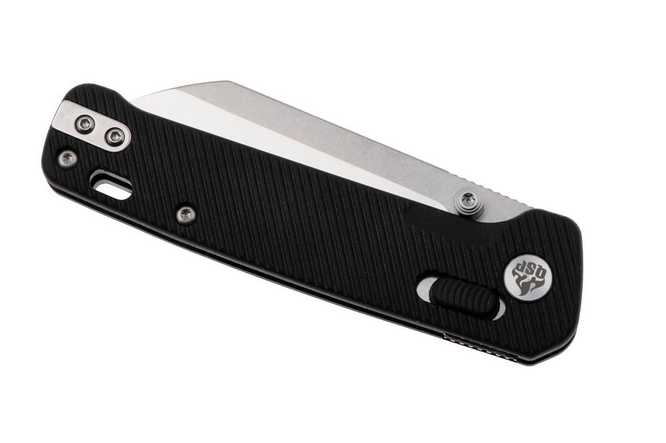 QSP Knife Penguin Glyde QS130GL-A1 Two-Tone 14C28N, Black FRN, zakmes