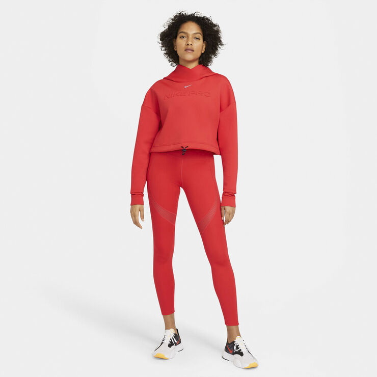Nike Pro Haettetroje Rød