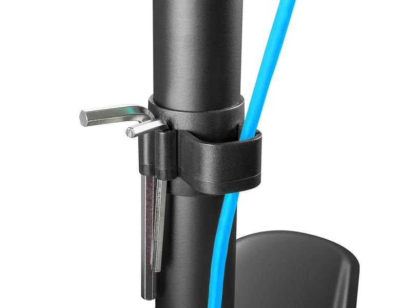NEOMOUNTS Monitor-Standfuss FPMA-D550SBLACK bis 8 kg – Schw Full-Motion Tischständer für 10-32