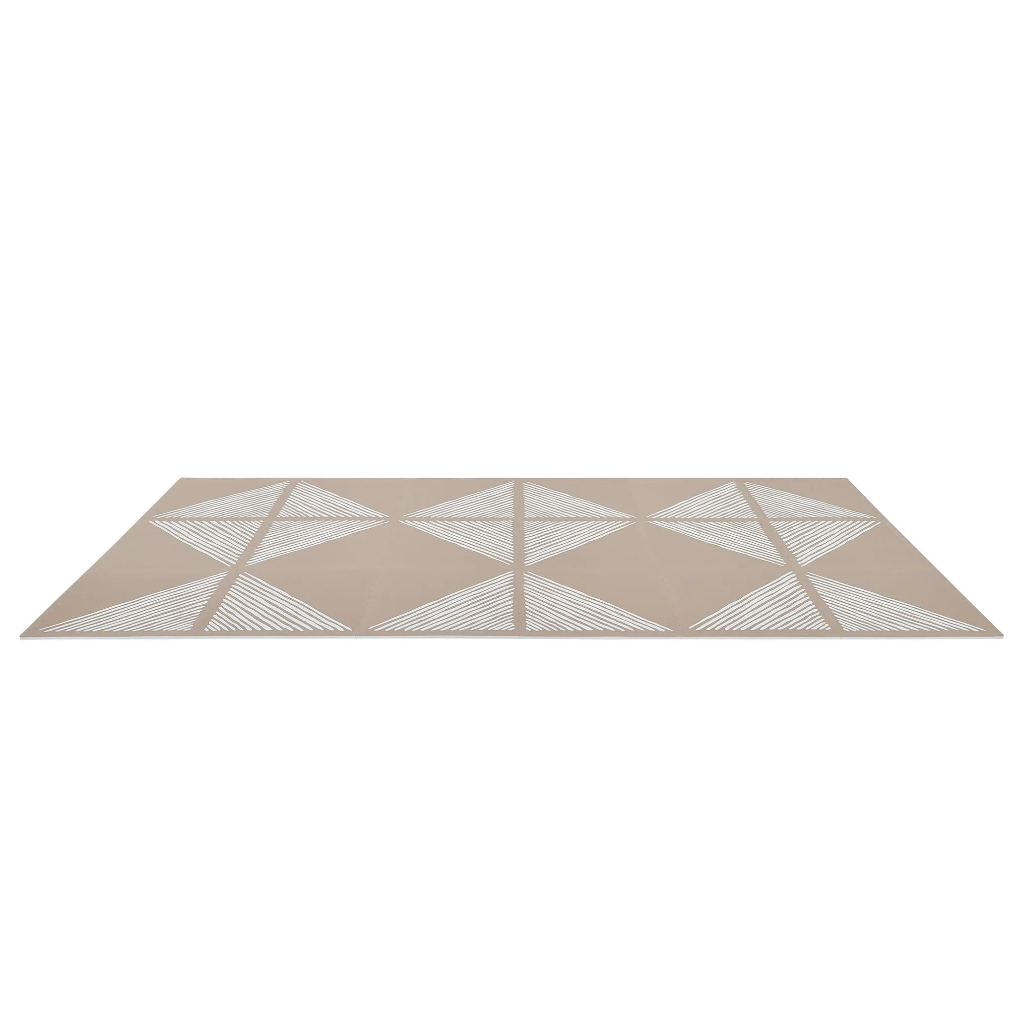 Toddlekind Tapis d'Activité - Collection Sandy Lines Tan