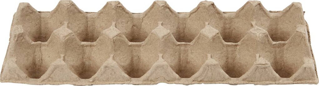 Æggebakker - H 5 CM - L 30,5 CM - B 11 CM - 3 Stk