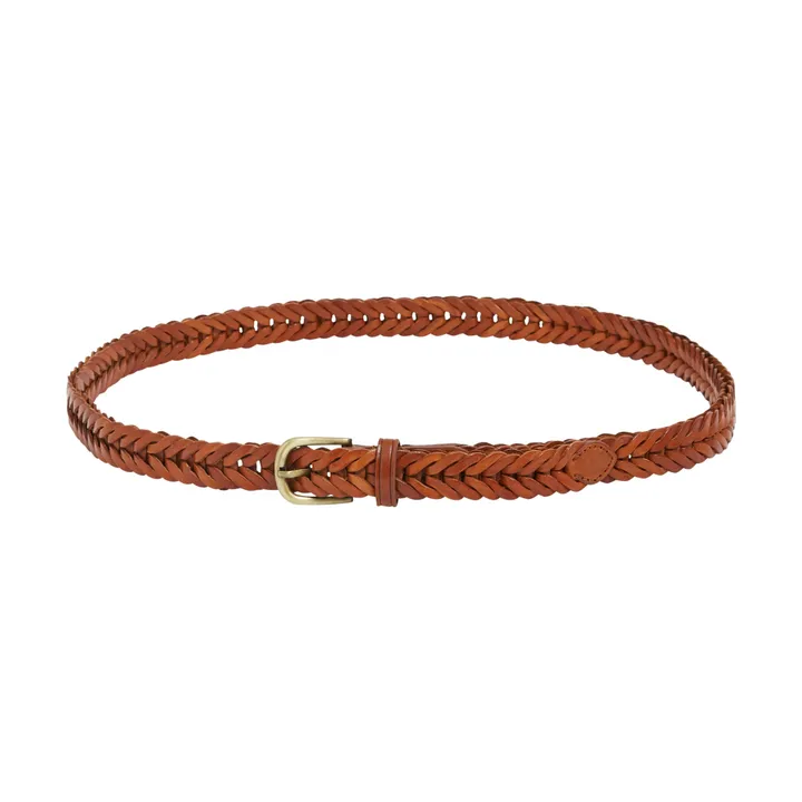 Dragon Diffusion Ceinture Tressée 2 cm | Camel