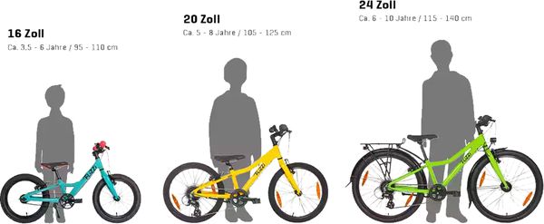 FLiZZi 24 KETTE Kindervelo  blau  24 ZOLL