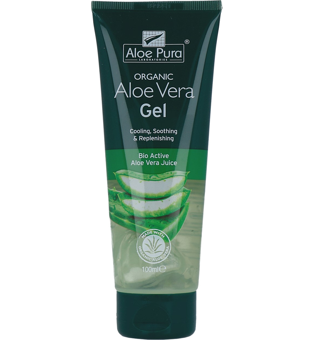 Optima Aloe pura aloe vera gel organic original (100 ml)
