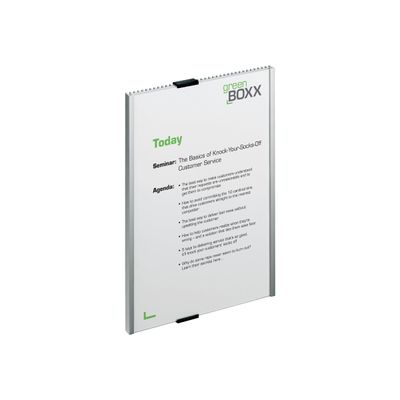 Durable Info Sign - Plaque de porte personnalisable - A4 portrait