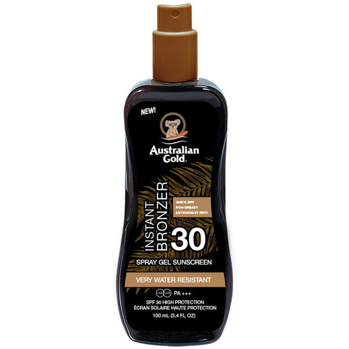 Australian Gold - Sunscreen Spf30 Spray Gel With Instant Bronzer