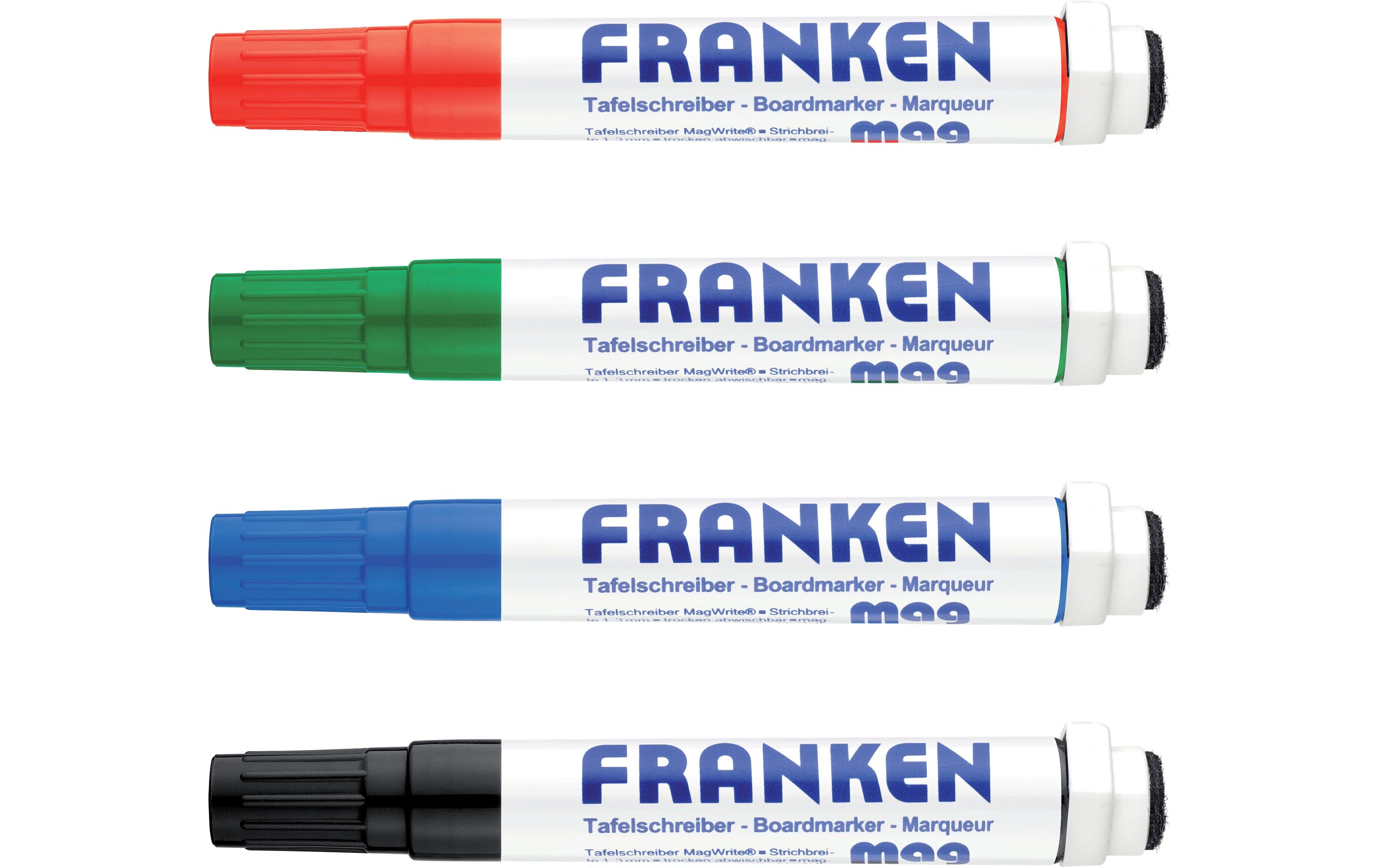 Whiteboard-Marker Mag Write 1- 3 mm, SortiertKombi-Marker mit Pigmenttinte