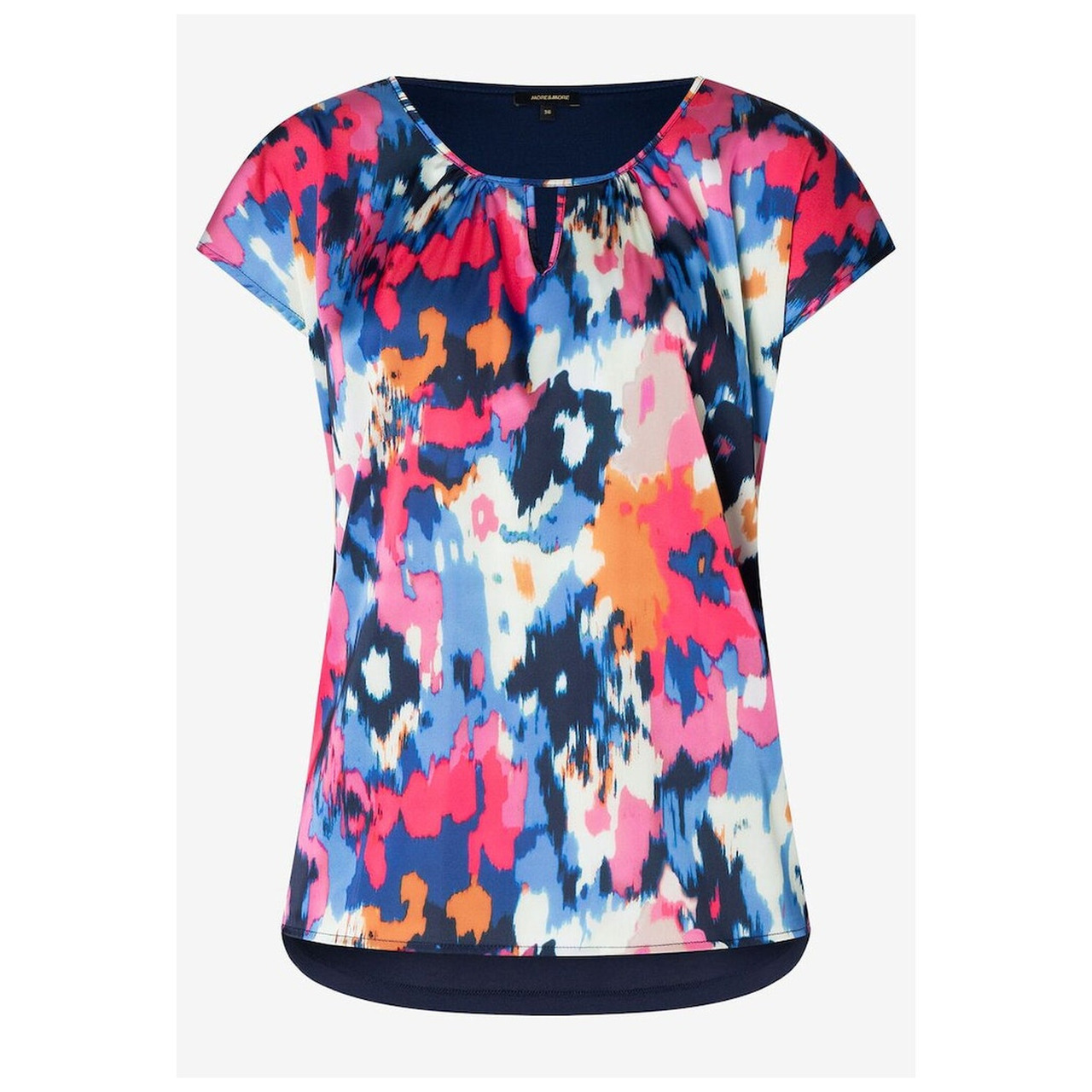 More & More Patch-Shirt with Print
