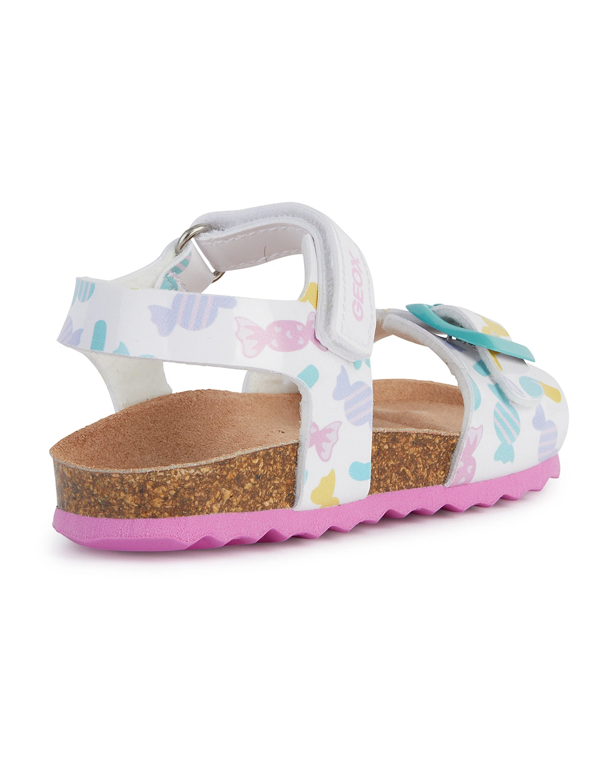 Sandalen B S. CHALKI G. A BONBONS in white/multicolor