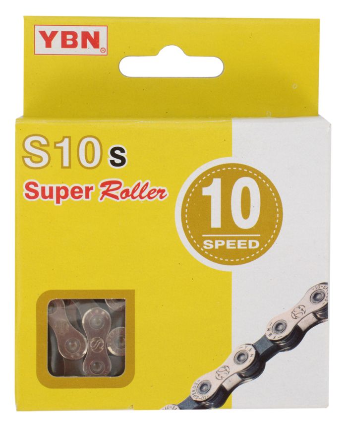 YBN S10s 10-fach Kette, silber/grau kaufen | Bike-Discount