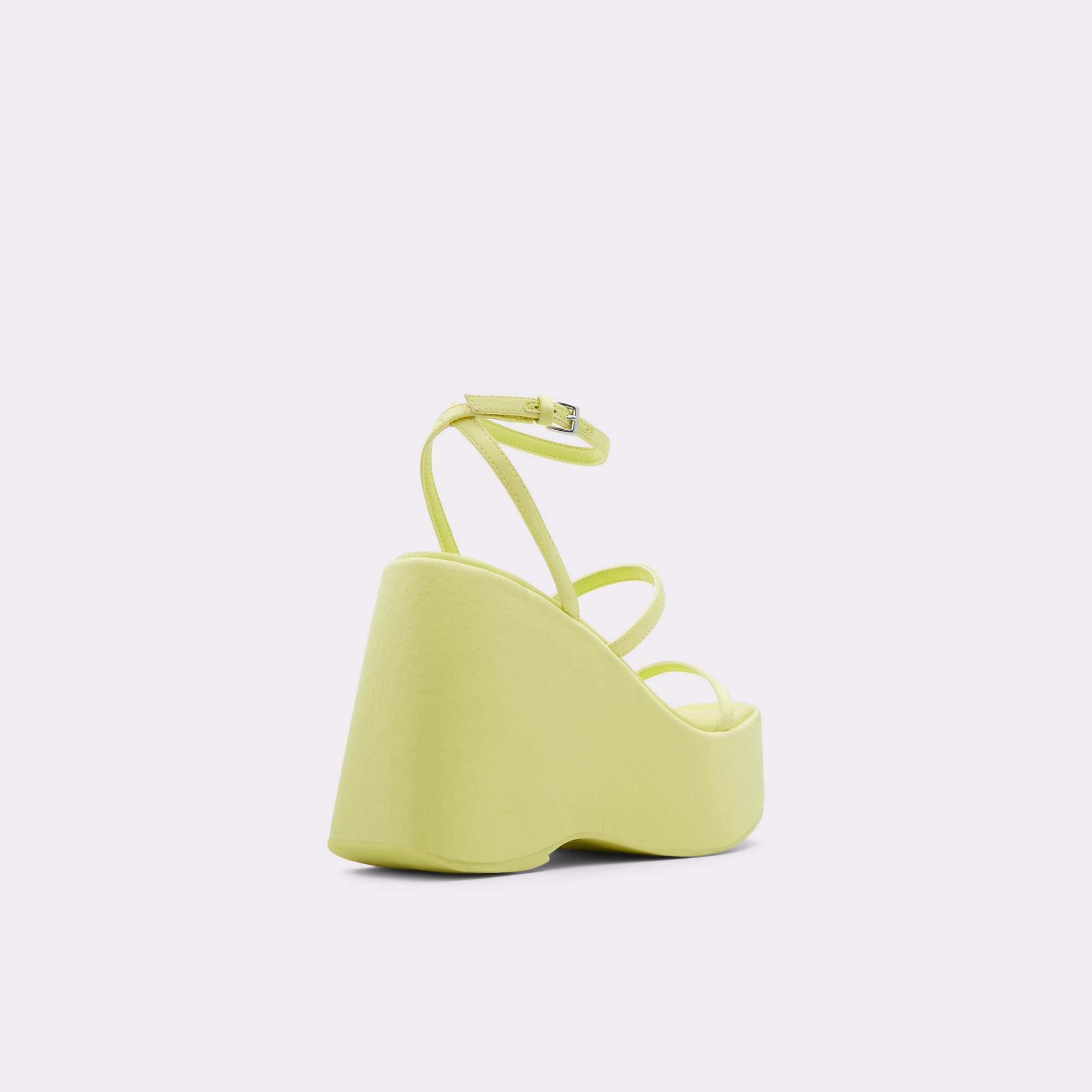 Kasie Medium Yellow Women Wedges & Espadrilles