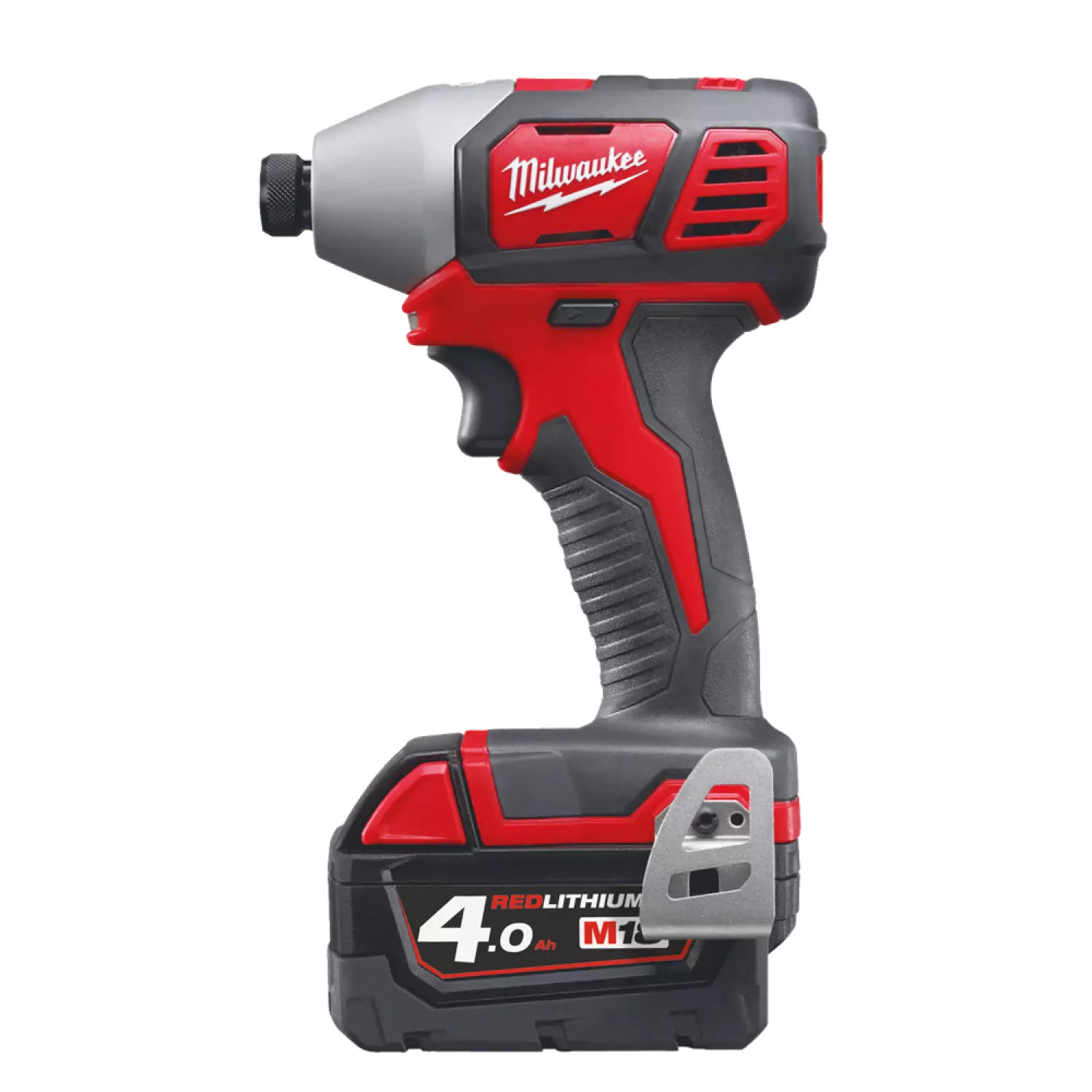 Milwaukee M18 BID-402C 18V Li-Ion accu slagschroevendraaier set (2x 4.0Ah accu) in koffer