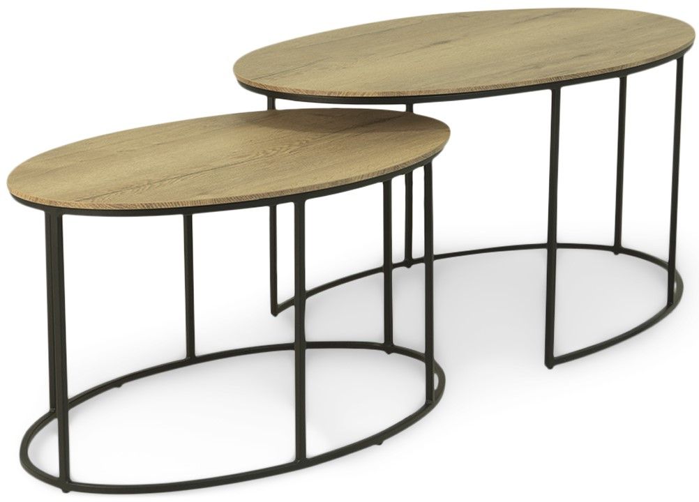 Salontafelset Tauro B105 x D61 x H46 cm
