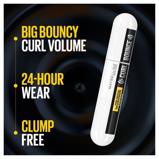 Maybelline The Colossal Curl Bounce Mascara, After Dark Black