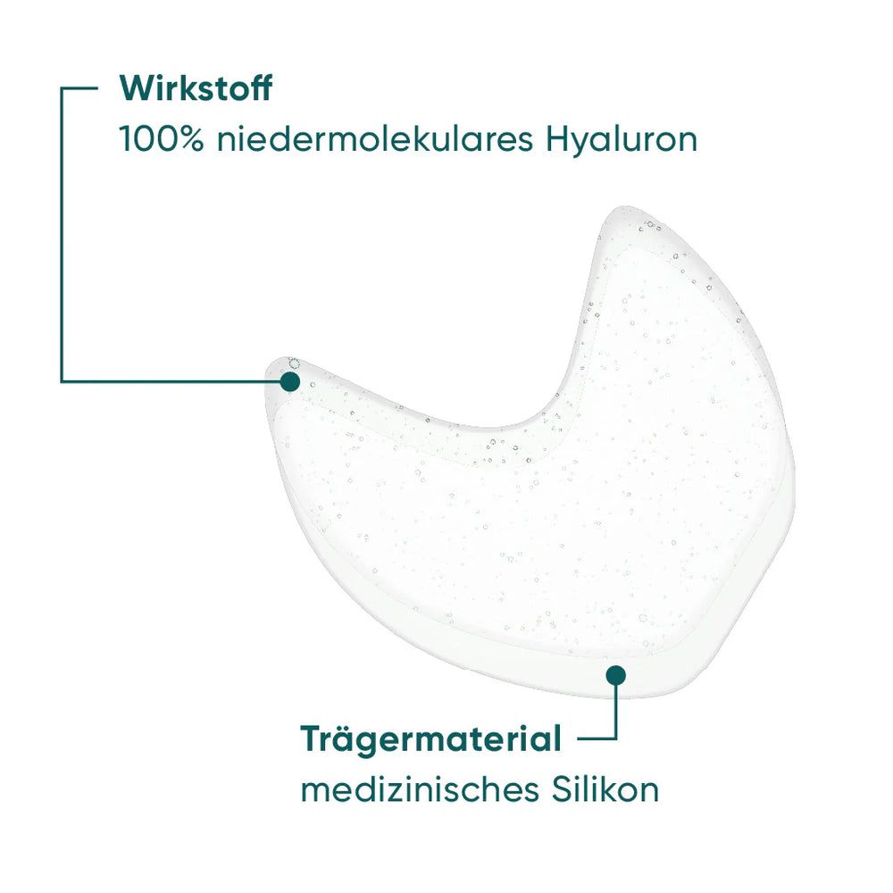 APRICOT Augen-Schläfen Pads mit Hyaluron für Hautstraffung
