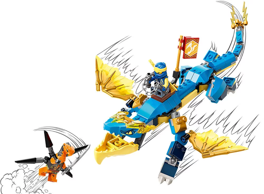 LEGO®NINGAGO 71760 - LE DRAGON DU TONNERRE DE JAY - EVOLUTION