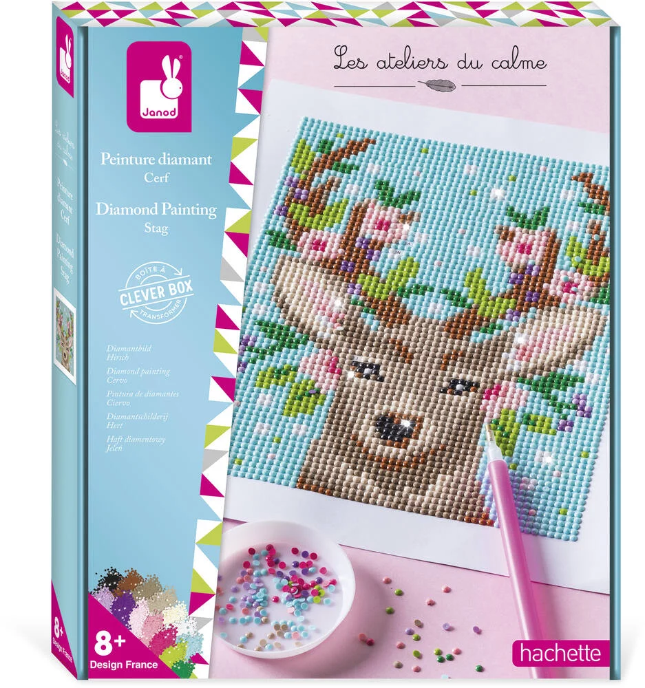 PEINTURE DIAMANT CERF