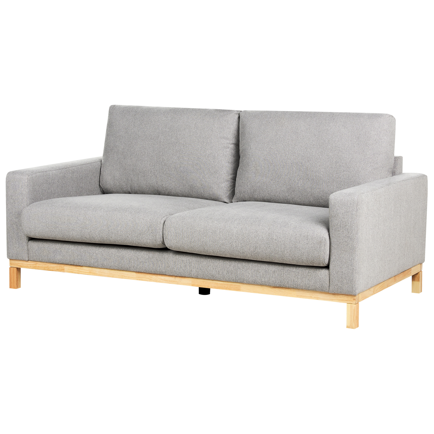 Beliani - SIGGARD - Tweezitsbank - Grijs - Polyester
