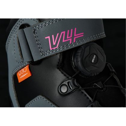 Baskets Furygan V4 EASY LADY D3O® - Noir / Rose