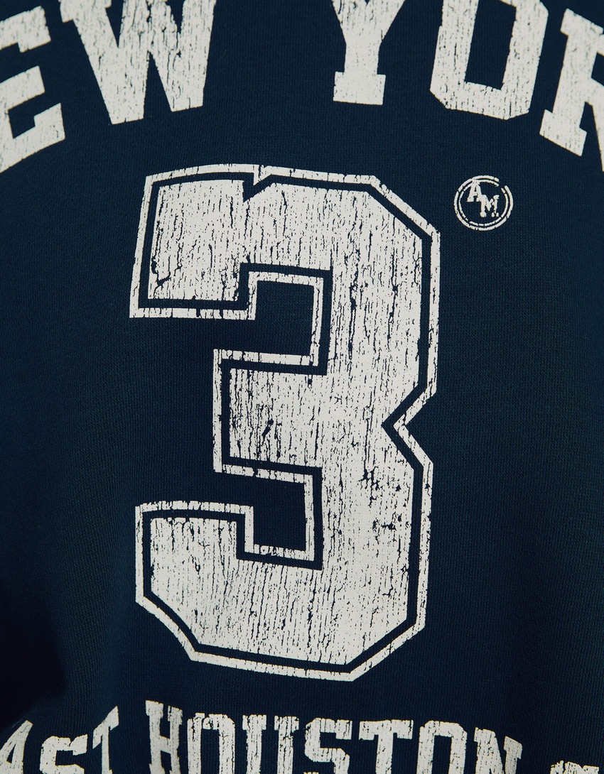 Moletom estampado de Nova York
