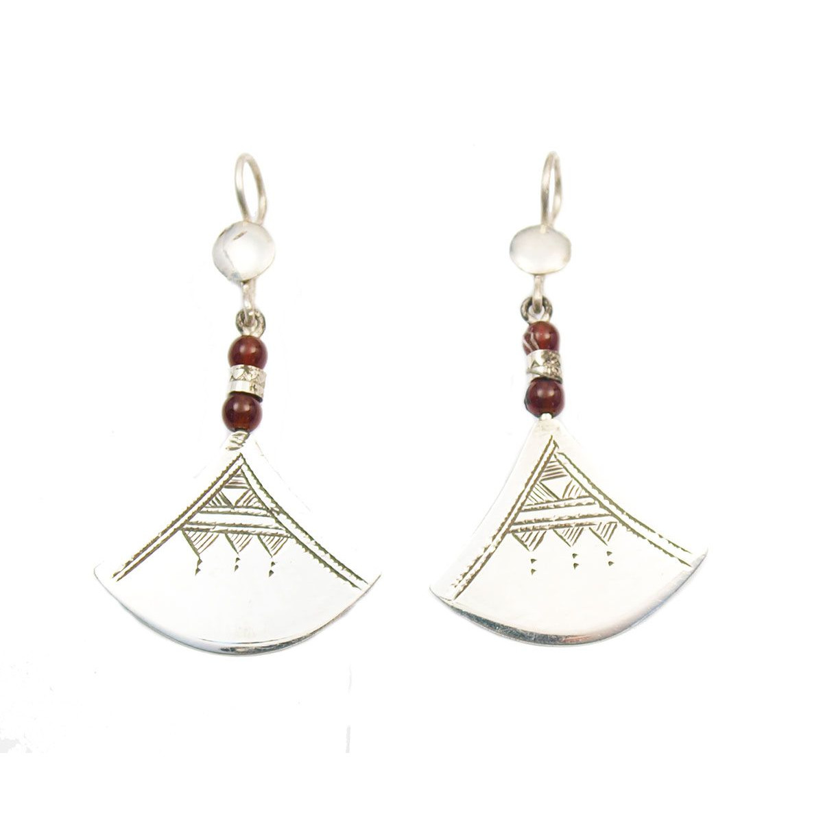 Boucles d'oreilles touareg shat shat