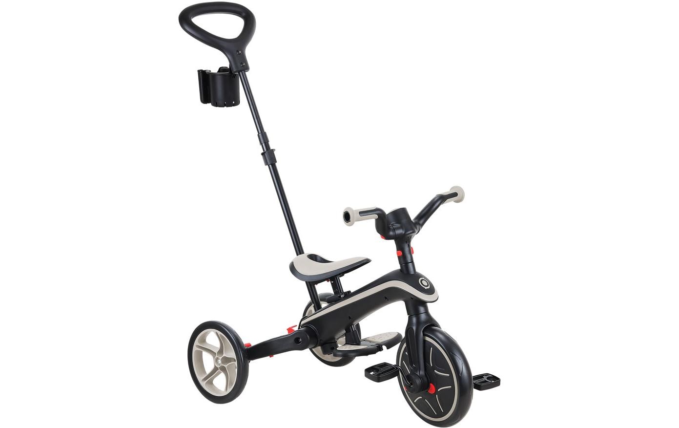Trike Explorer Foldable 4 in 1, Taupe<br>All-in-One-Baby-Dreirad und Kinder-Laufrad