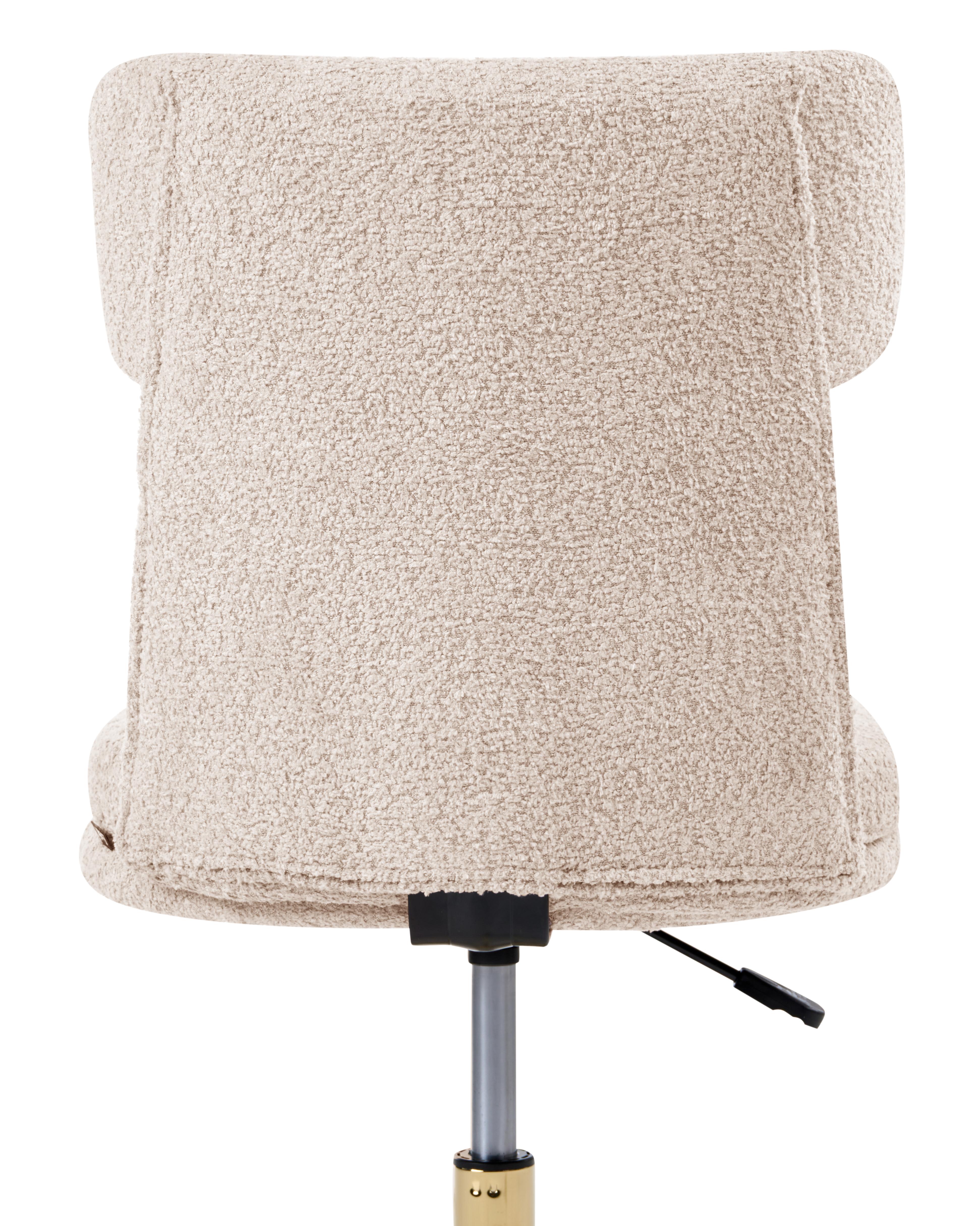Bureaustoel GRANBY Bouclé Lichtbeige